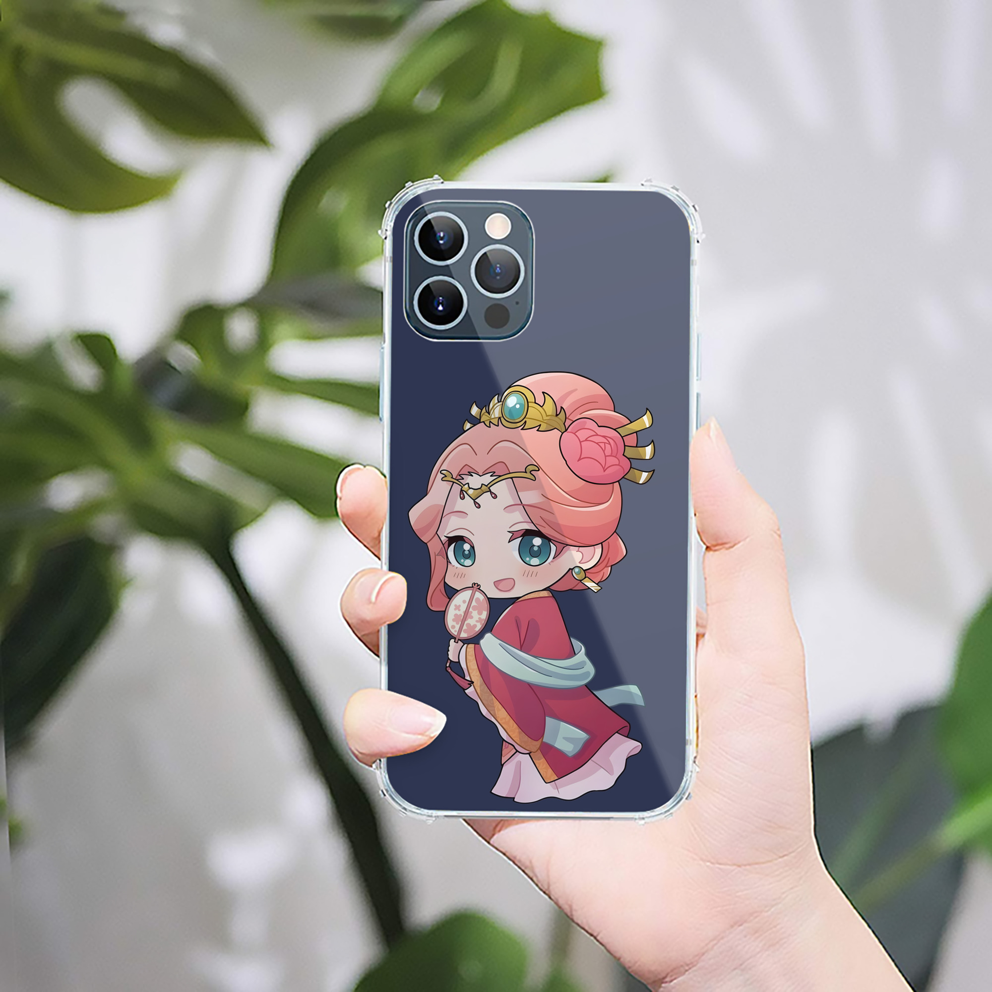 （画像用） 薬屋のひとりごと The Apothecary Diaries 【iPhone 12シリーズ対応】透明スマホケース（クリアソフトケース）